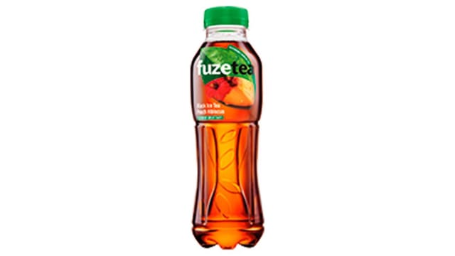 FuzeTea brzoskwiniowa z czarną herbatą i hibiskusem 0,5 l