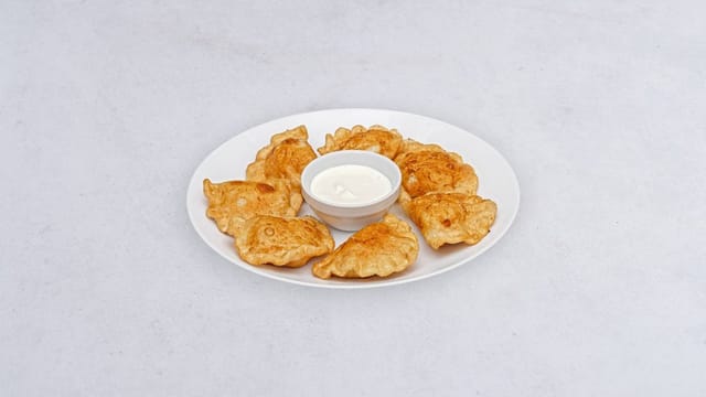 Chrupiące pierogi ruskie